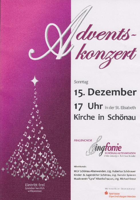 Adventskonzert Schönau